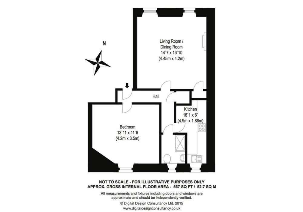 אדינבורו Castle Suite 1 Old Town מראה חיצוני תמונה